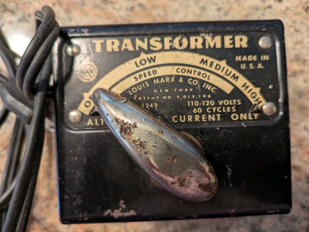 Louis Marx & Co Inc Transformer # 1249 Untested