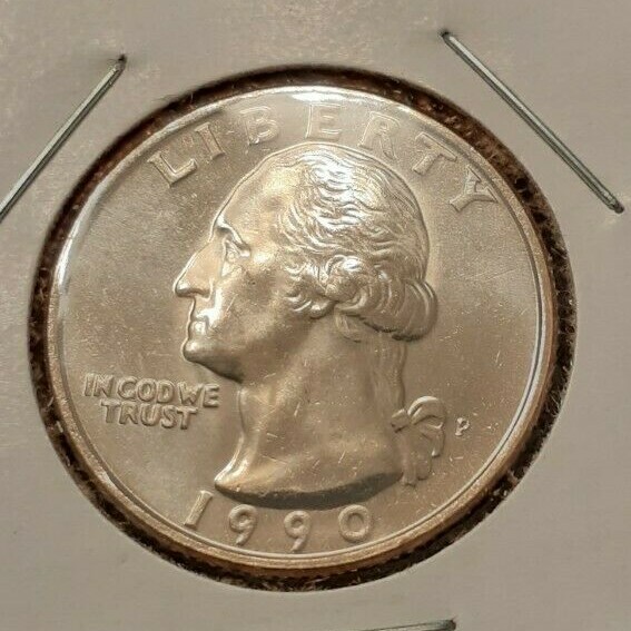 1990 P  WASHINGTON QUARTER