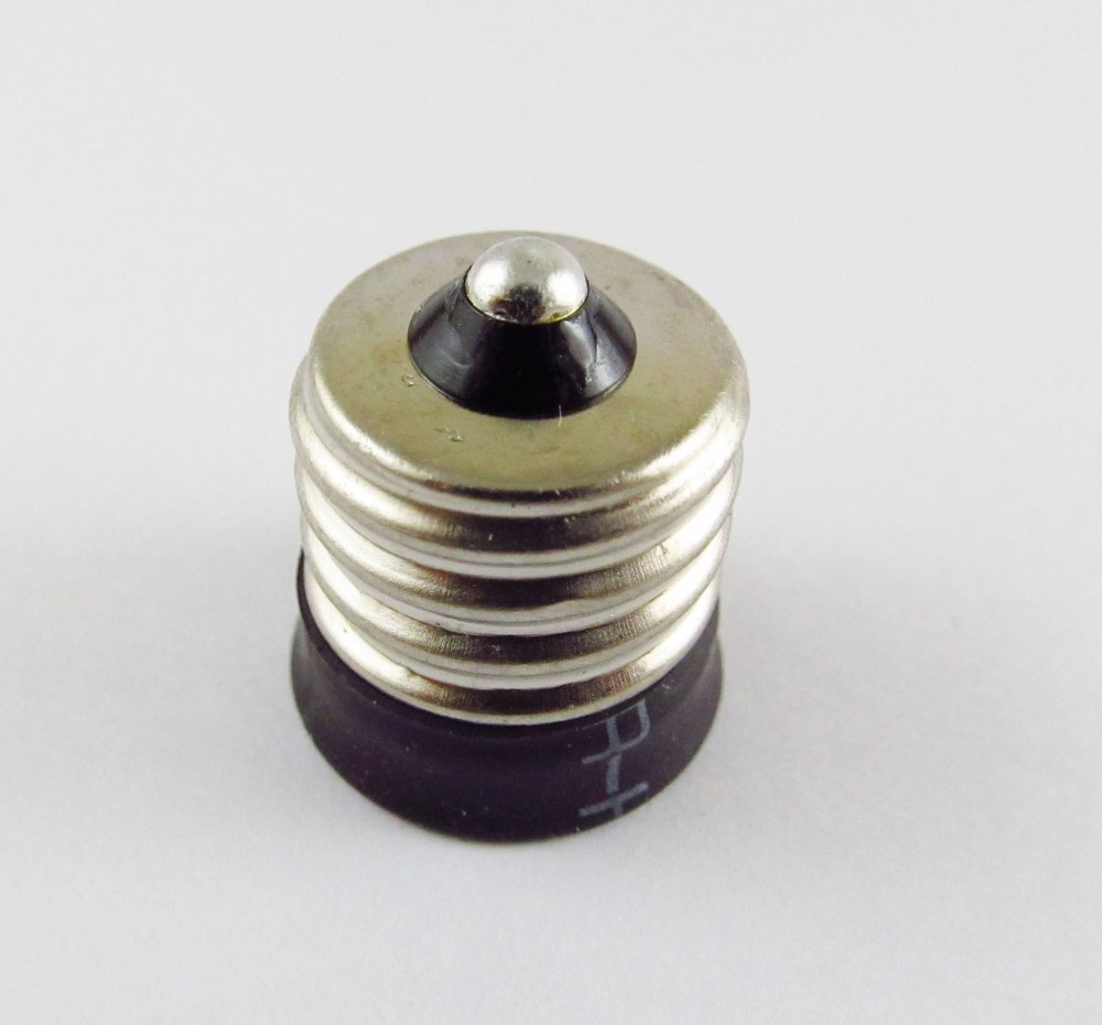 10pcs E17 Intermediate To E12 Candelabra Base Light Bulb Socket Adapter Reducer