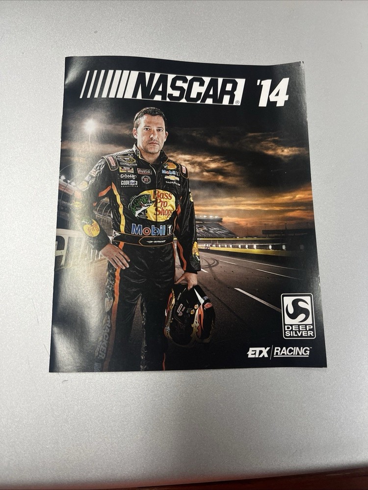 Nascar 14 PS3  MANUAL ONLY Authentic
