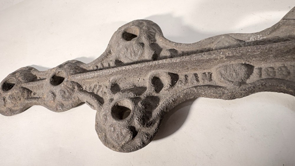 Antique Cast-Iron Blacksmith Hardware 1885 U