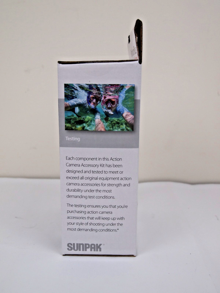 NEW PlatinumPlus by Sunpak Action Camera Accessory Kit
