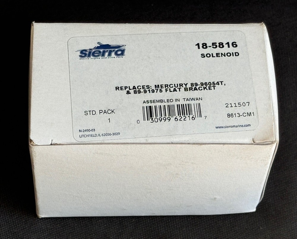 Sierra Solenoid #18-5816