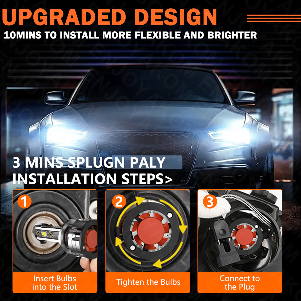 For Ford Transit Connect 2014-2023 LED Headlight Bulbs High&Low Beam Combo Kit