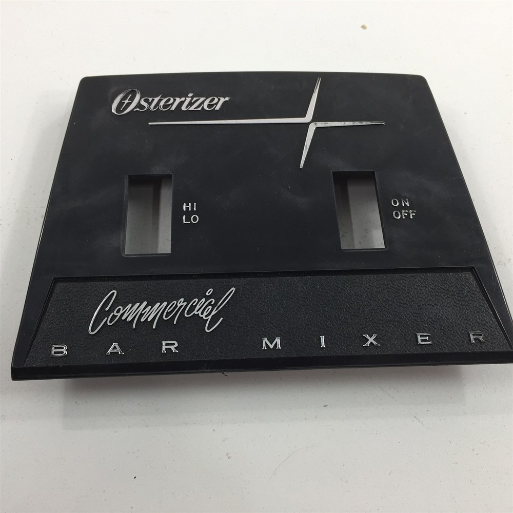Osterizer Commercial Bar Mixer Front Plate