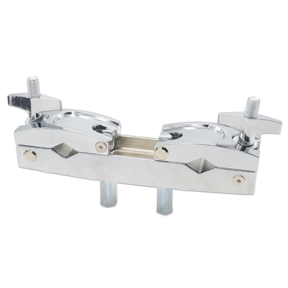 CashBeat Adjustable Multi-Clamp for Drum Cymbal – Quick Release Mount Silver