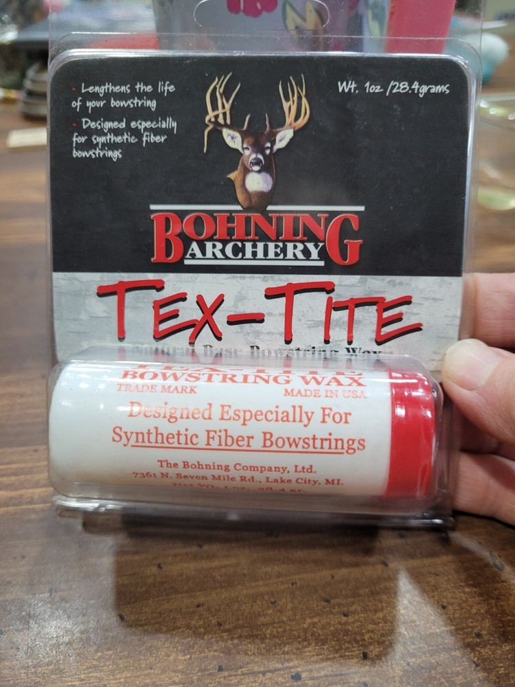 NIP  Bohning Archery  Tex-Tile Bow Wax