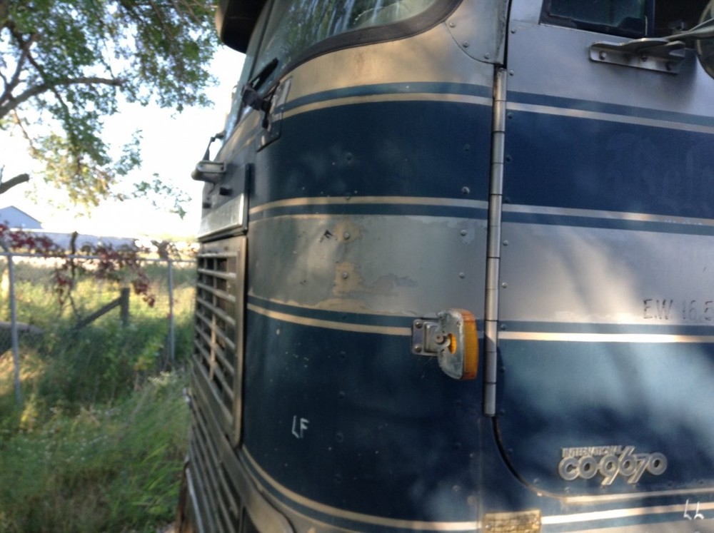 International 9670 ALUMINUM Left/Driver FRONT CORNER Panel