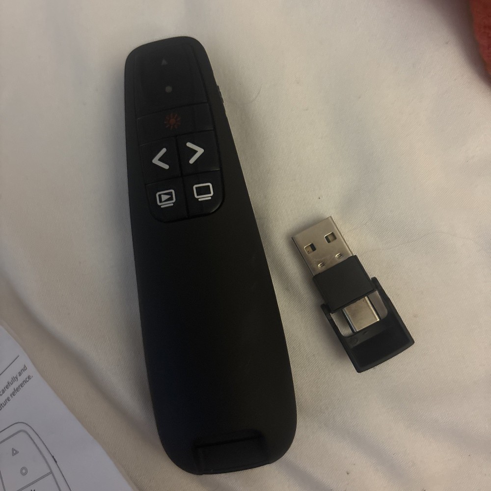 Power point Presentation Remote Control Wireless USB PPT Presenter Laser Pointer