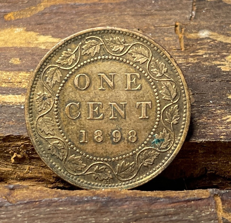 1898 H Canada Large Cent