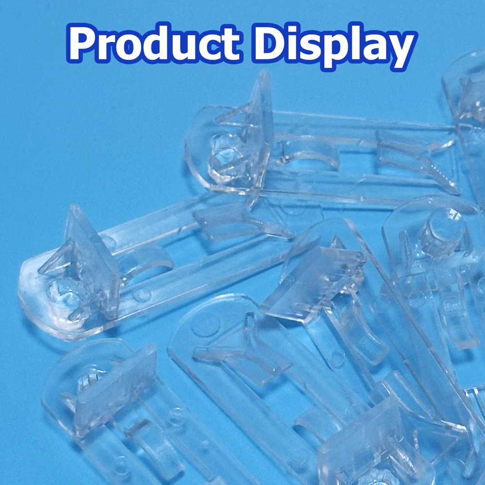 20PCS Plastic Locking Shelf Support Pegs, 6.9mm Self-Locking Shelf Pins, Plas...