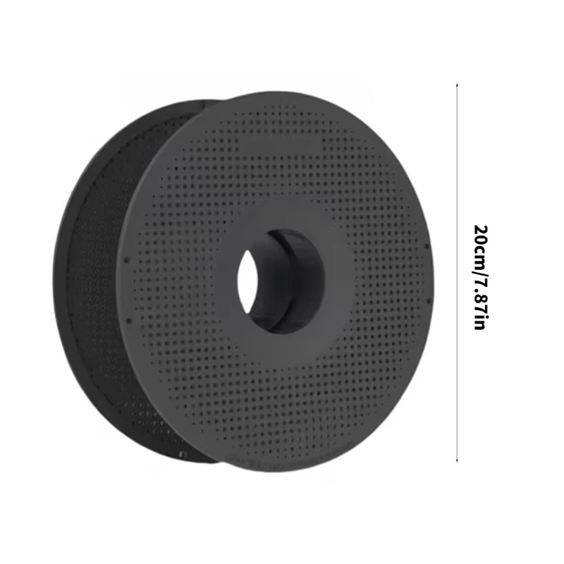 Reusable Spool Filament Rack For Lab 3D Printers Offering Space Efficiency