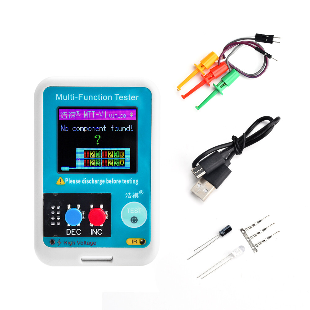 Multi-function MTT-V1 High Precision Transistor Tester Diode Capacitor Resistor