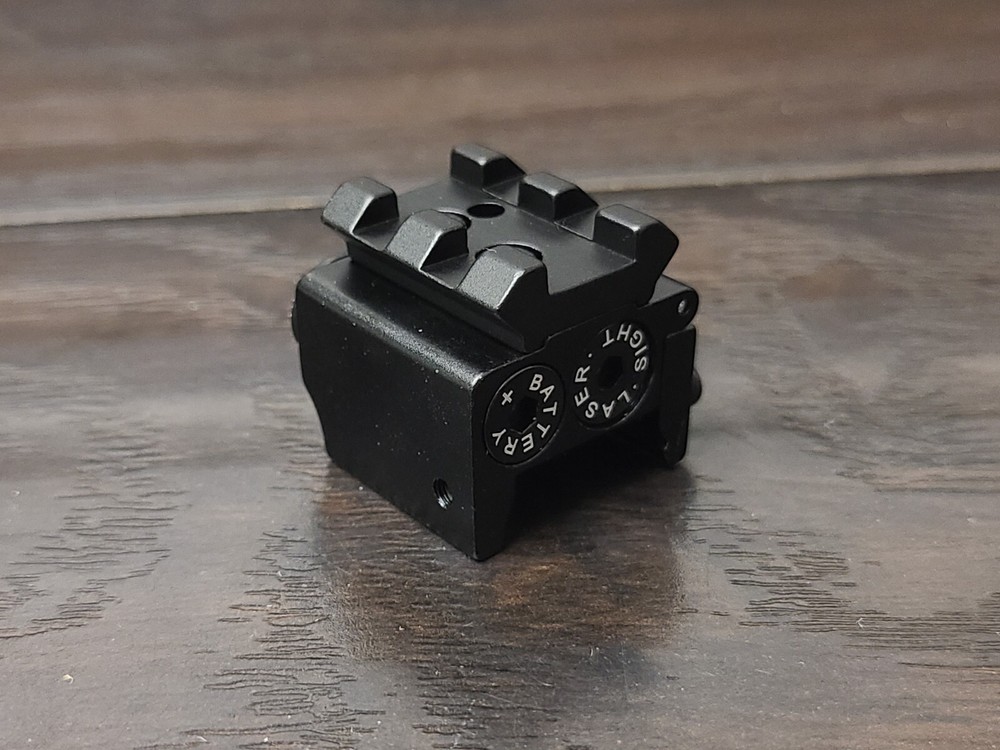 Compact Pistol Red Laser w/ Rail