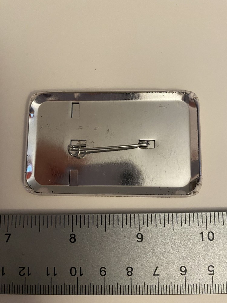 McDonald’s Try McRib Pin Back Button P114