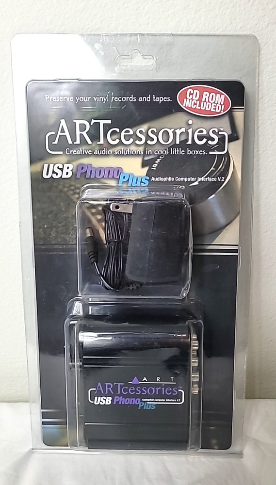 ART USB Phono Plus Phono Preamp & Audio Interface