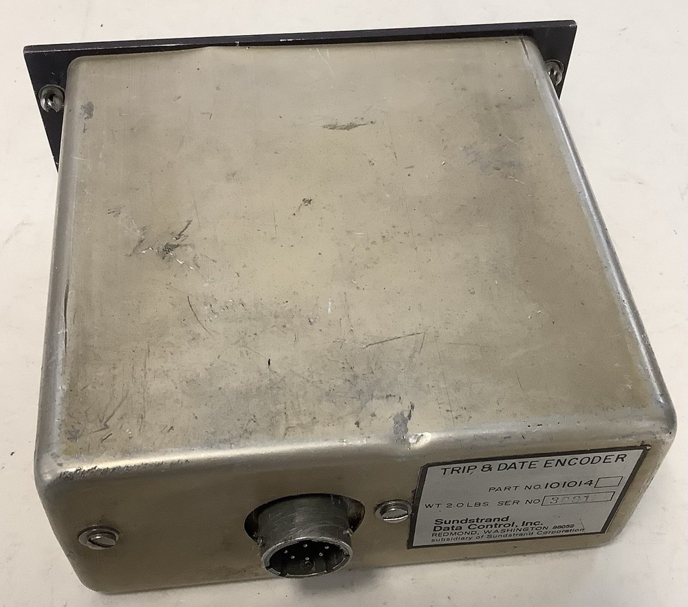 Sundstrand Data Control Aircraft Component Trip & Date Encoder 101014