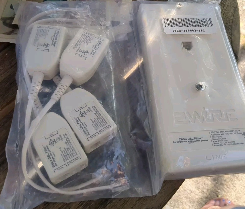 2Wire DSL Filter Kit/1 Single-line Wall Mount