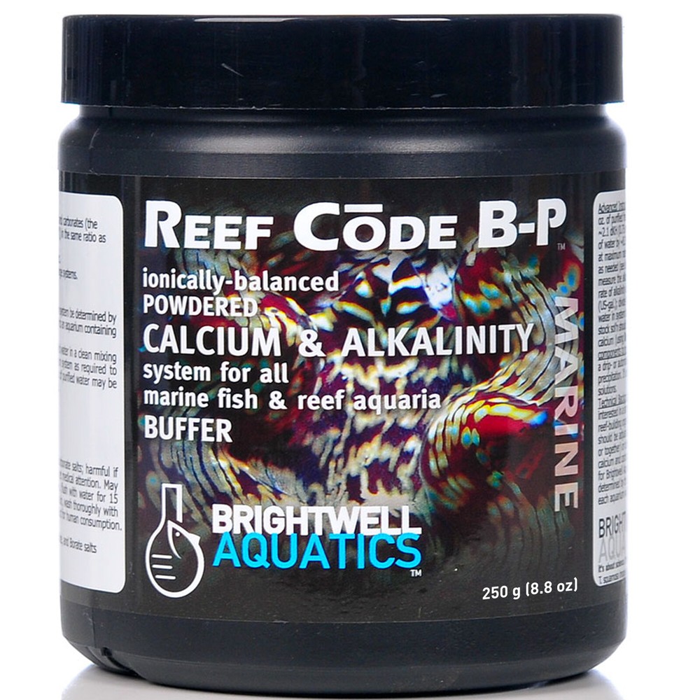 Brightwell Aquatics Reef Code B-P 250 grams Marine Aquarium Alkalinity Buffer