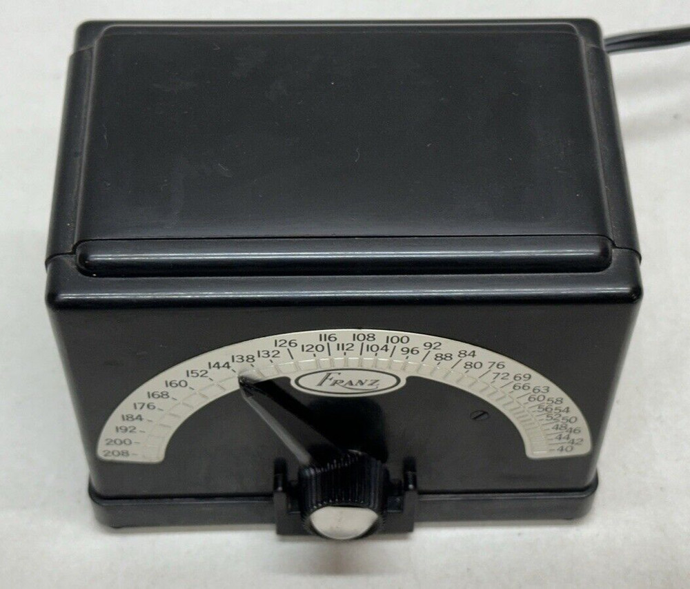 Franz Electric Metronome Bakelite LM-4 Timing Device Tested Working