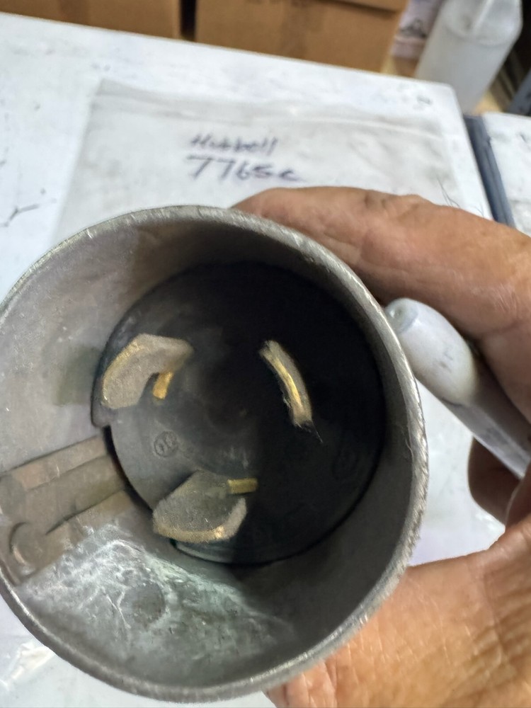 7765C Hubbel Plug 3 Phase - AS IS | Plugs