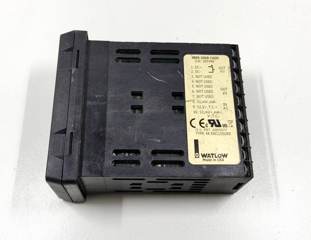 WATLOW 989S-20KB-CADD Temperature / Limit / Process Control