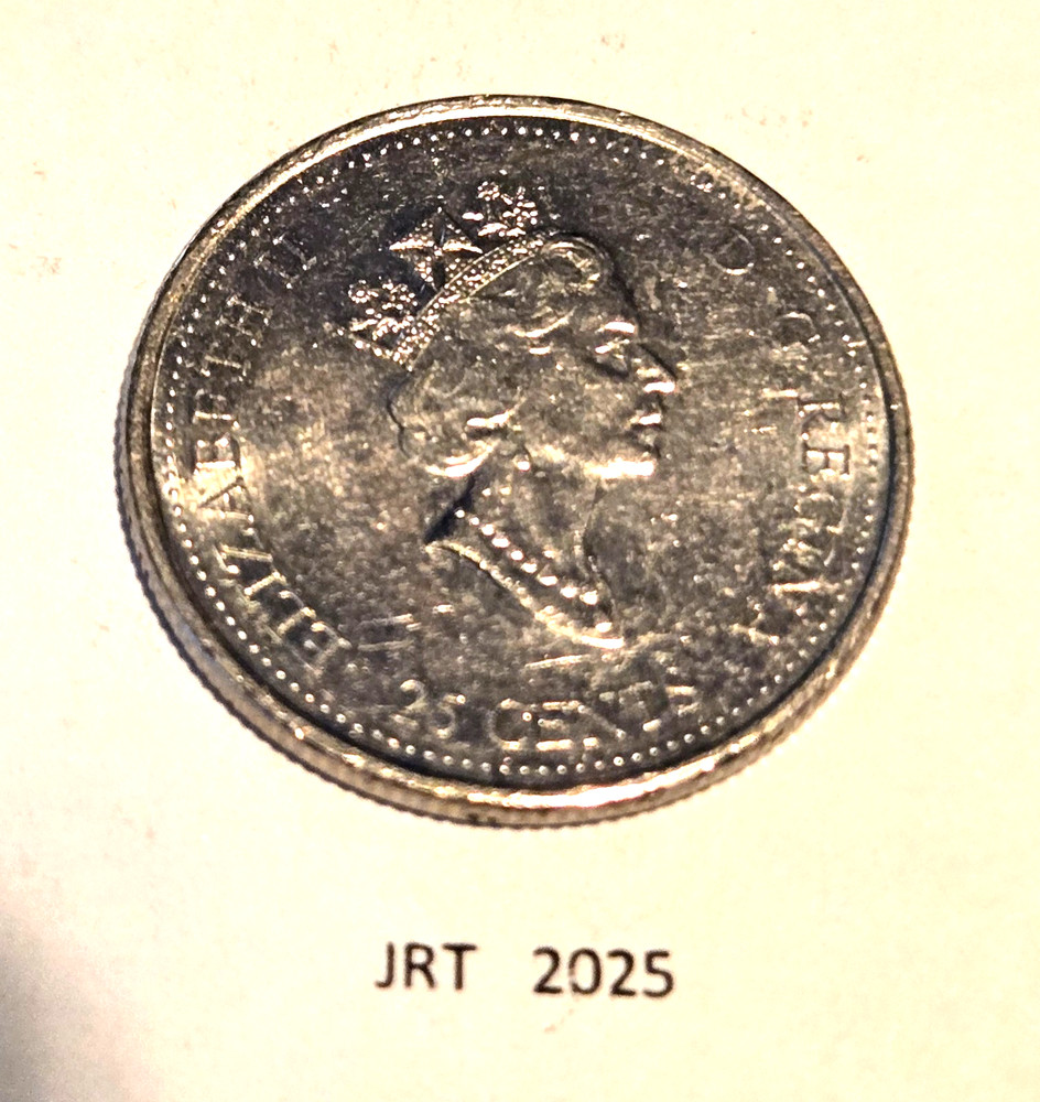 2000 Canadian Millenium Pride 25 Cent Coin