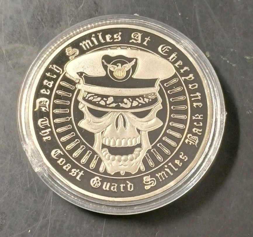 US Coast Guard  Challenge Coin Medal  ( MT.#0265 )