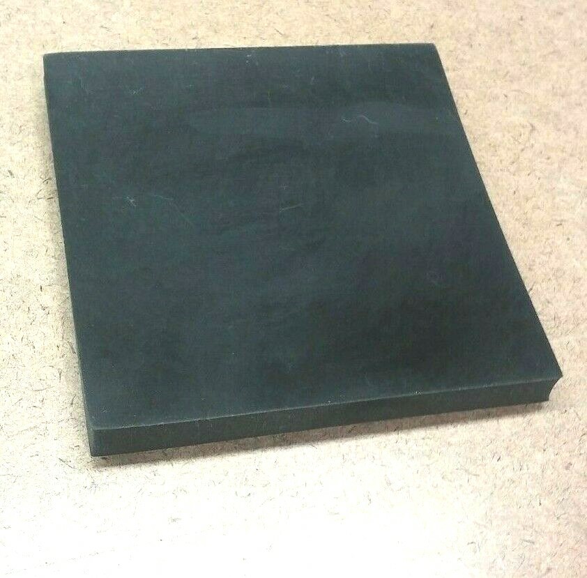 Neoprene Rubber Solid Sheet 1/4" Thk x 9" W x 12" L Rect Pad 60 D Std Flex