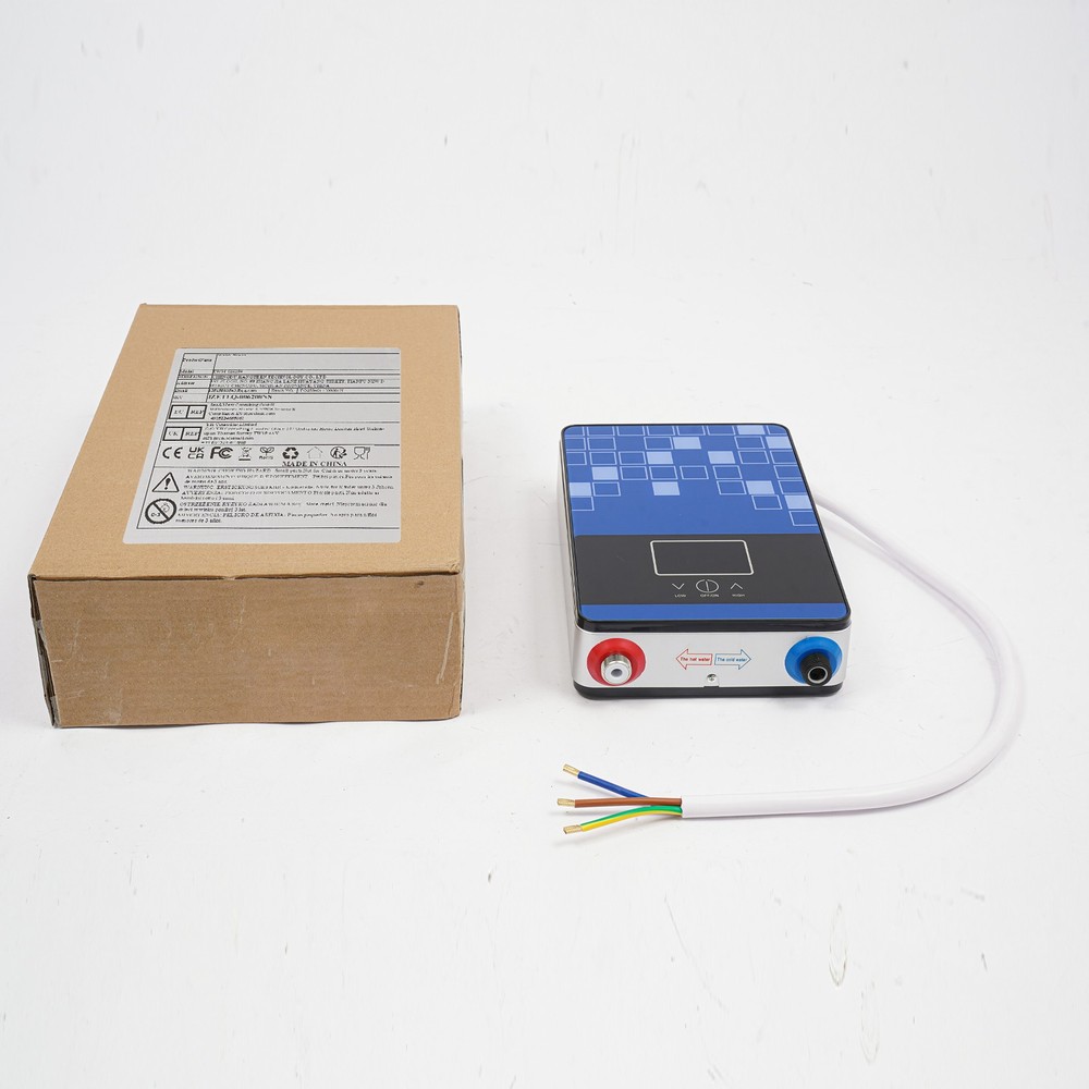 4500W Electric Tankless Water Heater Shower Head Set Instant Hot Water Heater US