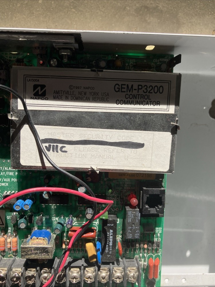 Napco Gemini GEM-P3200 Hybrid Control Security Communicator Alarm Panel