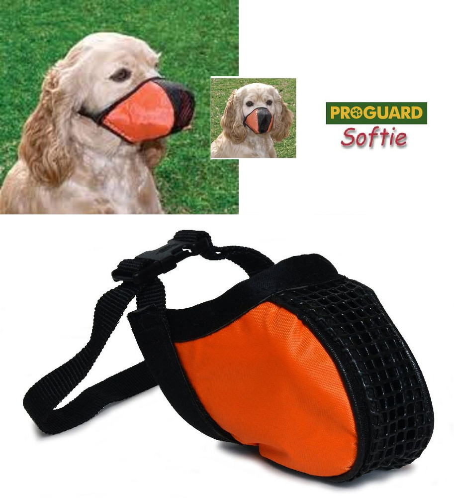 ProGuard SOFTIE DOG MUZZLE Mesh Quick-Fit Adjustable Safer Comfortable*U PICK