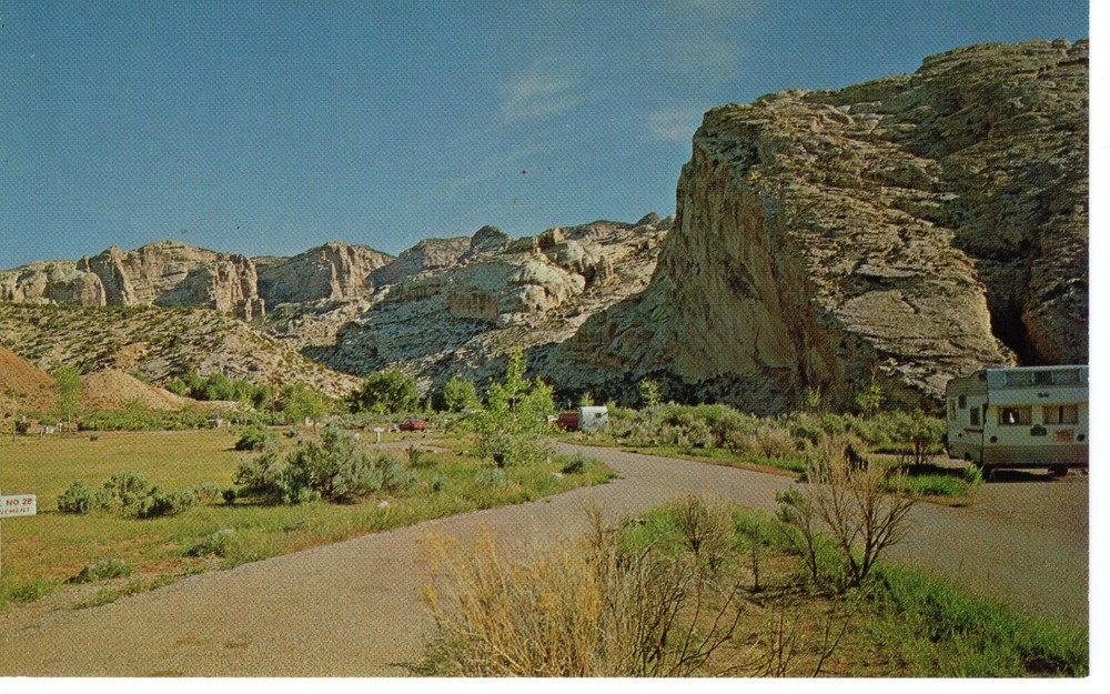 CAMP GROUNDS, DINOSAUR NATIONAL MONUMENT, UT - PC3783