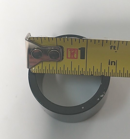 Headset spacer 1 1/8 black Road or MTB Threadless (Bin#3)