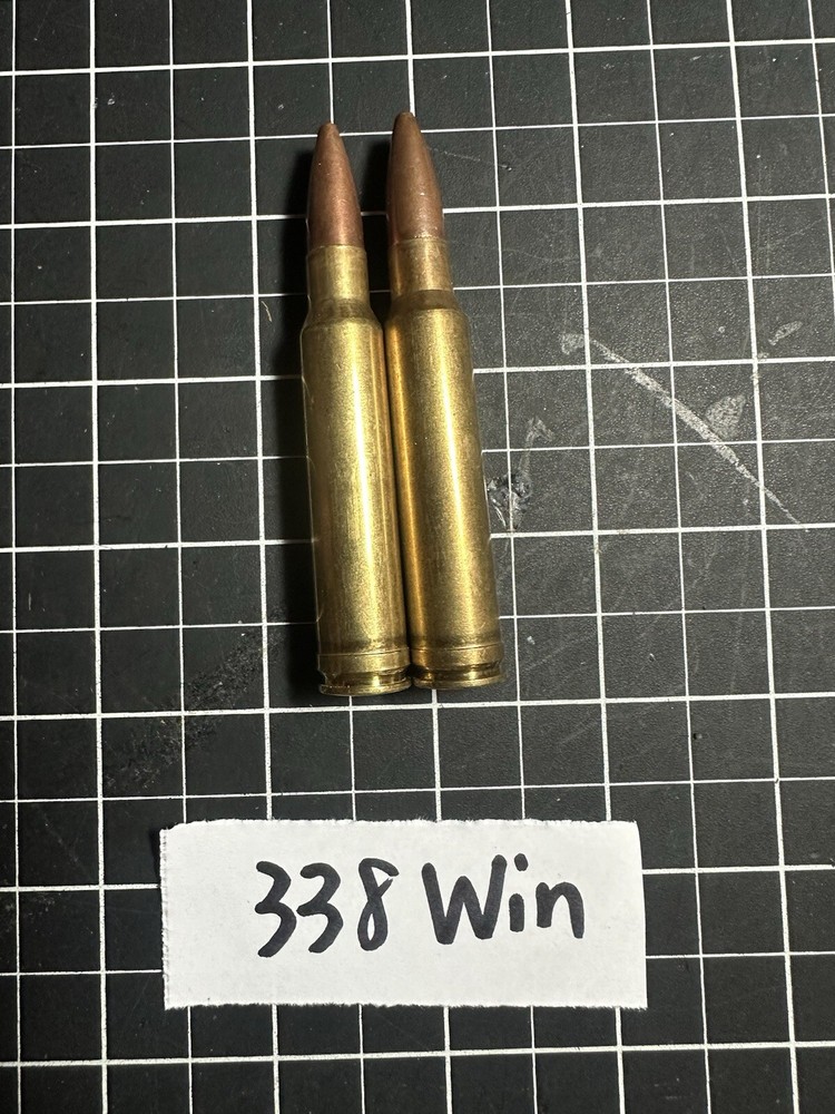 snap cap 338win set of 2x dummies