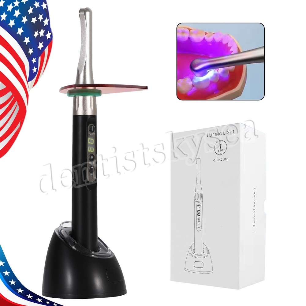 Woodpecker Style Dental Cordless LED Curing Light Lamp High Curing LED-B 1Second