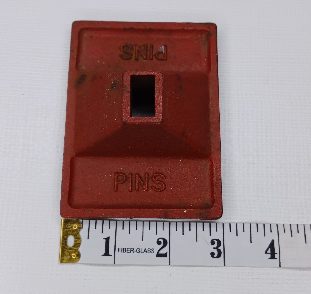 W H Collins Pins Holder Cast Iron