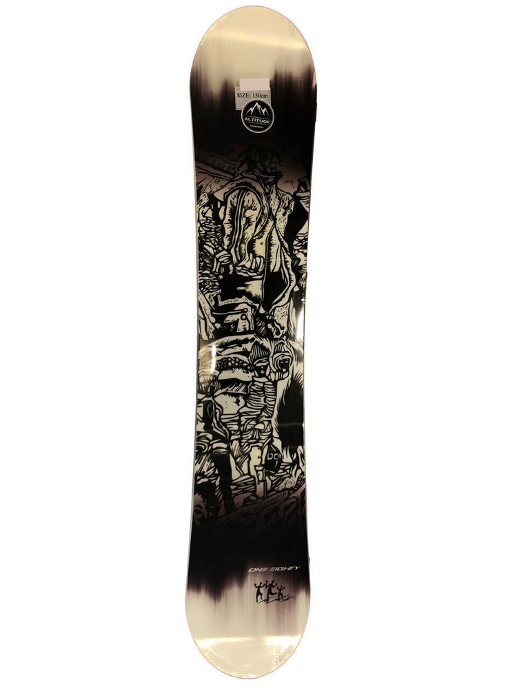 One Eighty Hybrid-Rocker Snowboard 150cm