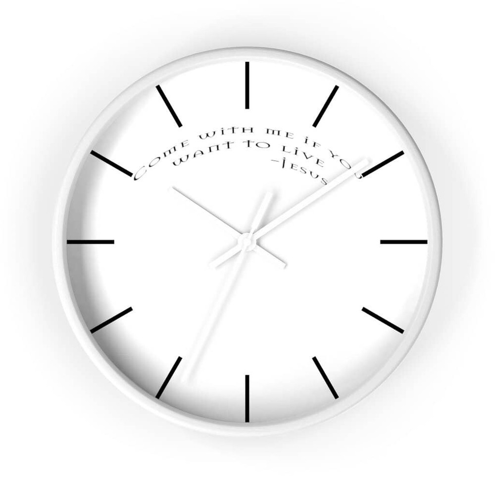 Wall Clock "Come with Me"