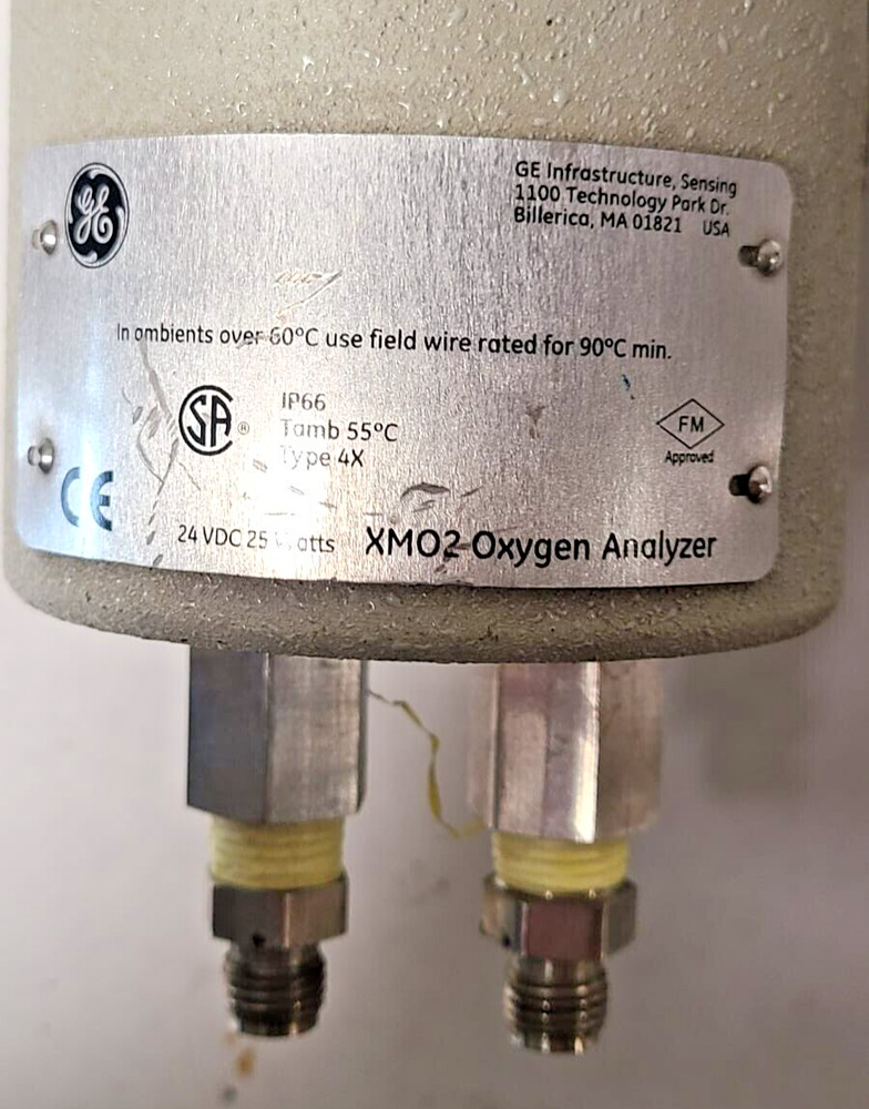 GE Panametrics XMO2-1H-31 Thermoparamagnetic Oxygen Transmitter Analyzer