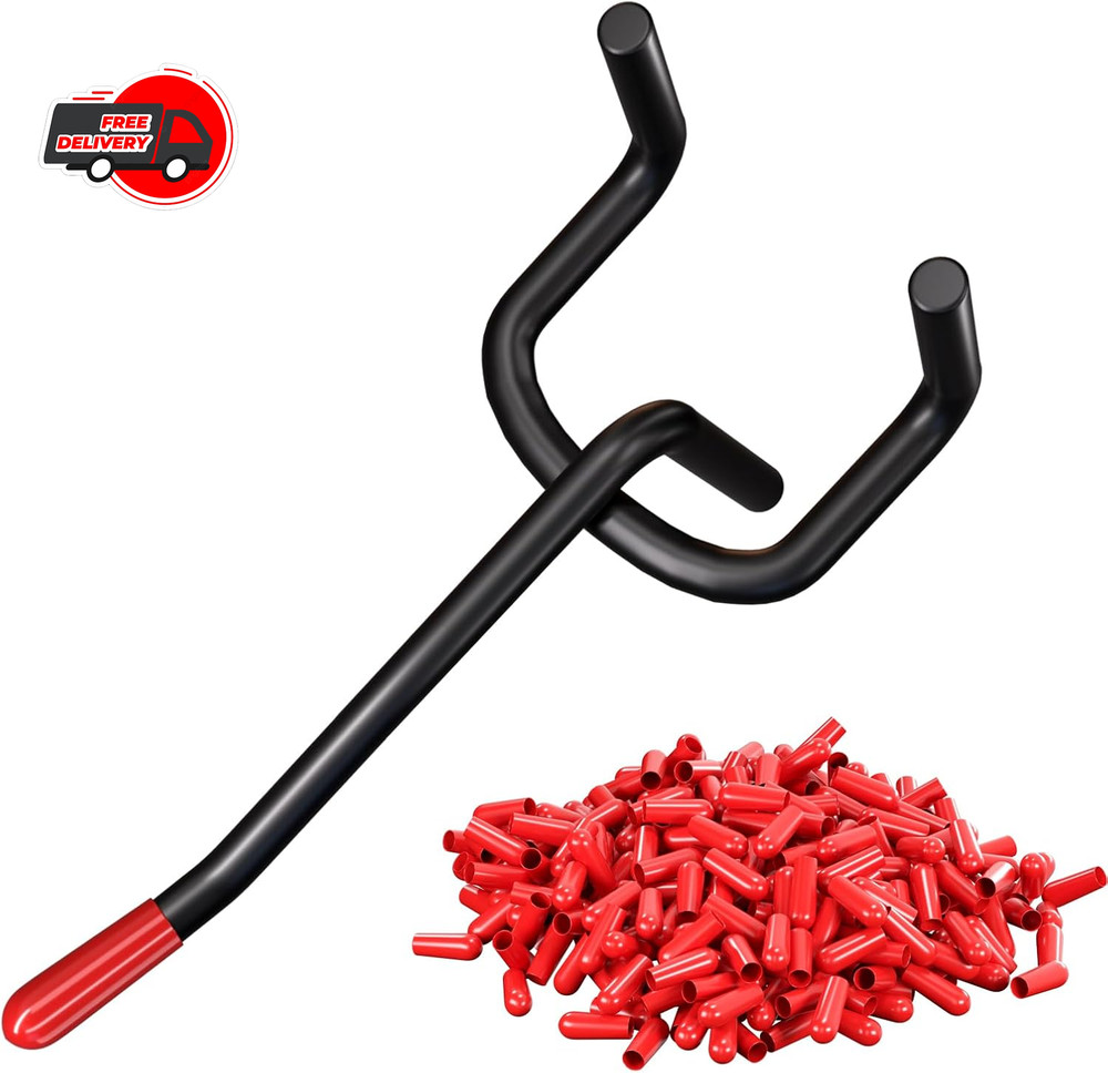 50pcs 2in Pegboard Hooks Metal Peg Board Tool Organizer Storage