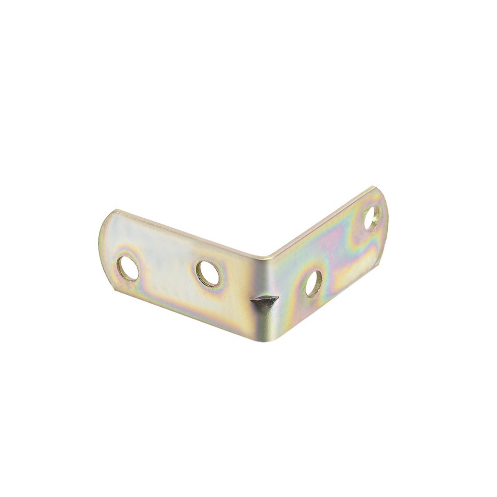 Angle bracket 40 x 40mm zinc plated joint angle bracket clasp 50 pcs