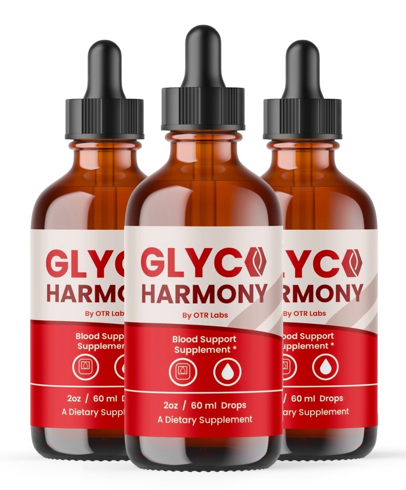 Glyco Harmony Drops, GlycoHarmony Advanced Formula Supplement (3 Pack 90 SERV.)