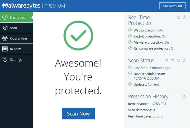 MALWAREBYTES PREMIUM PROTECTION 2026 5 DEVICE 1 YEAR VPN DOWNLOAD SAME DAY EMAIL