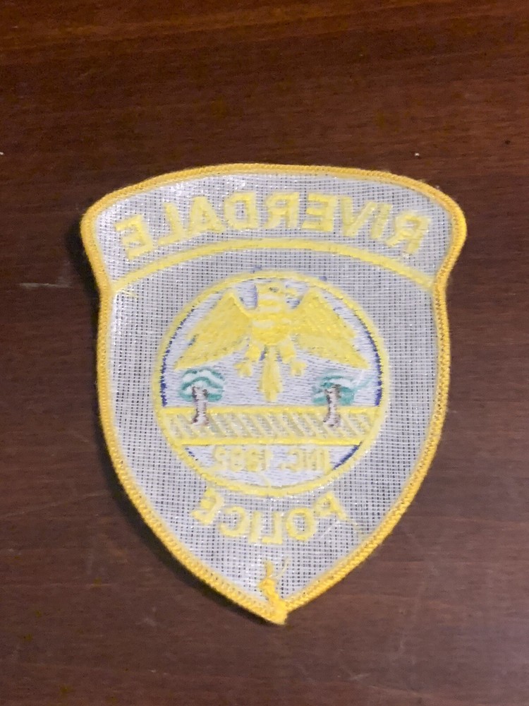 RIVERDALE ILLINOIS POLICE FABRIC PATCH