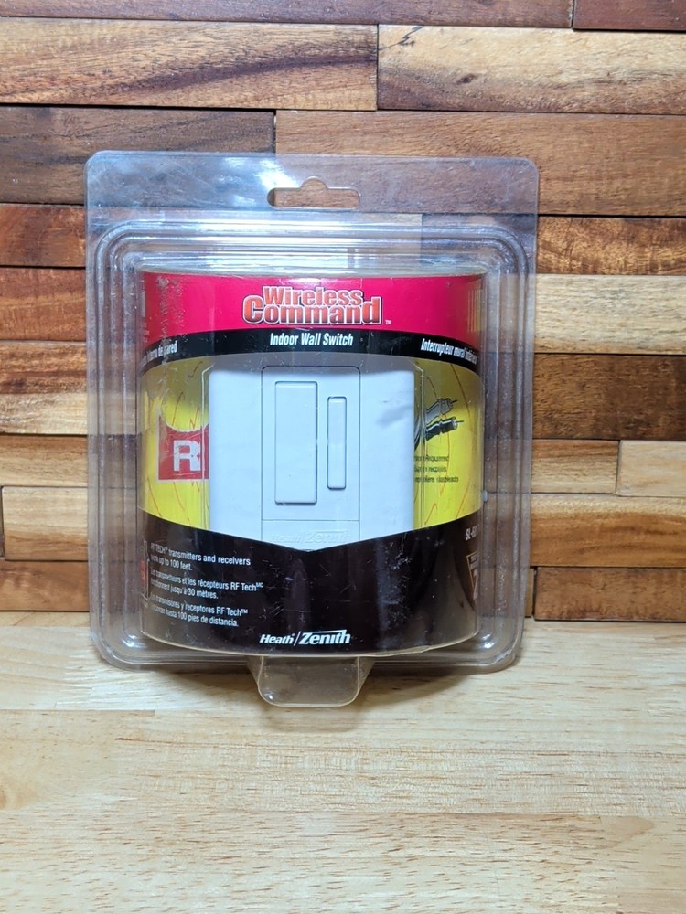 Heath Zenith  Wireless Command Indoor Wall Switch Dimming RH-6017-WH5-A