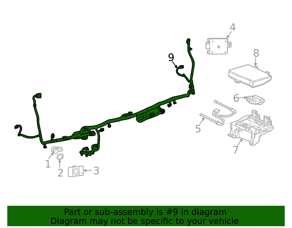 Genuine GM Harness 42847302