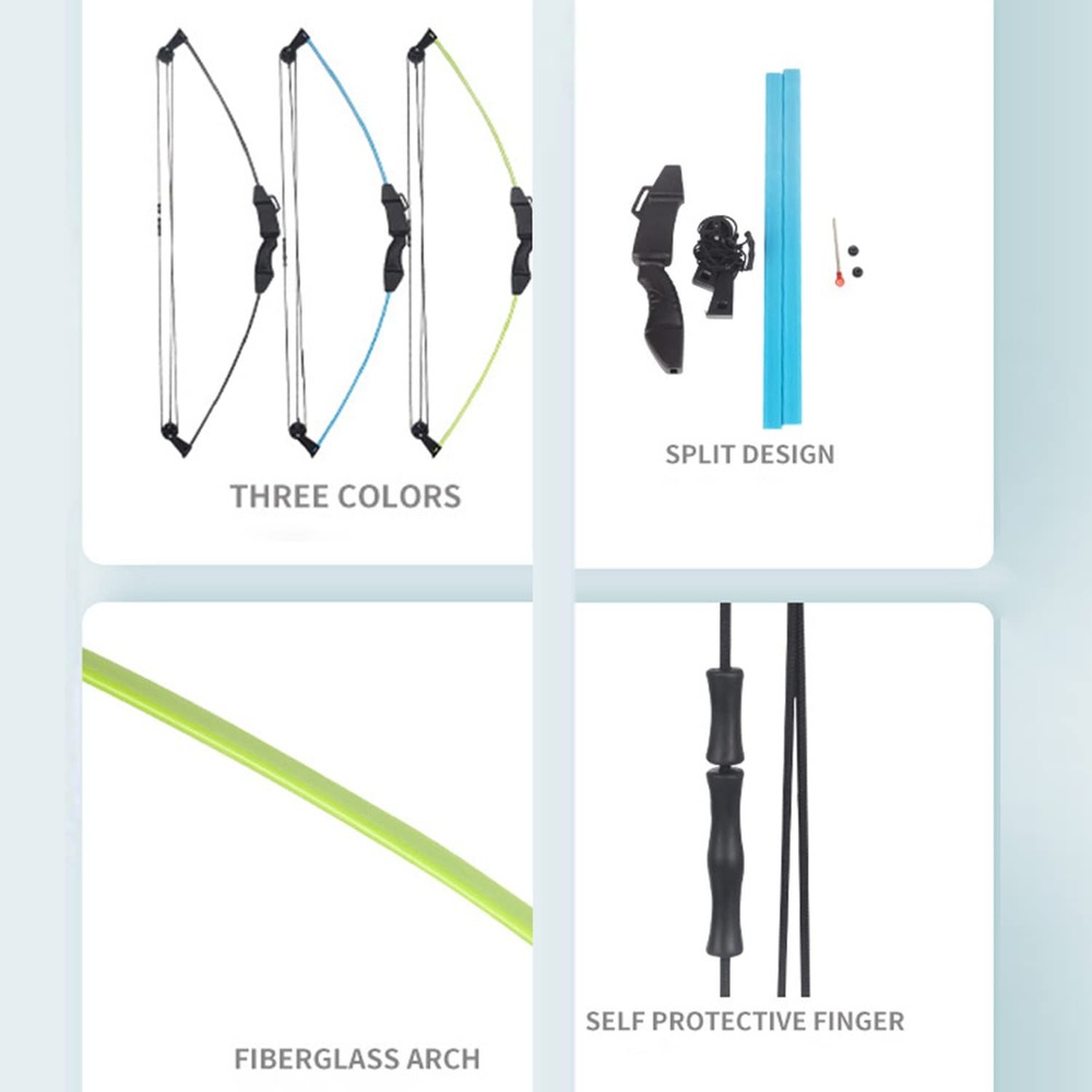 SOPOGER Compound Bow & Arrow Set Youth/Teens Beginner Archery Kit