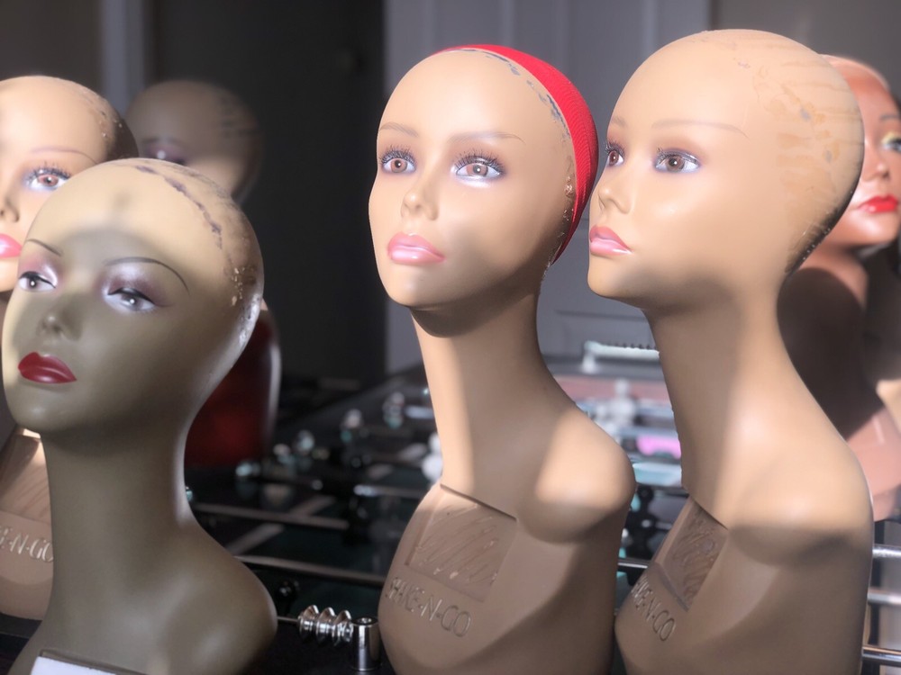 Cheap Mannequin Head With Neck (Random Send)￼ 1 Qty