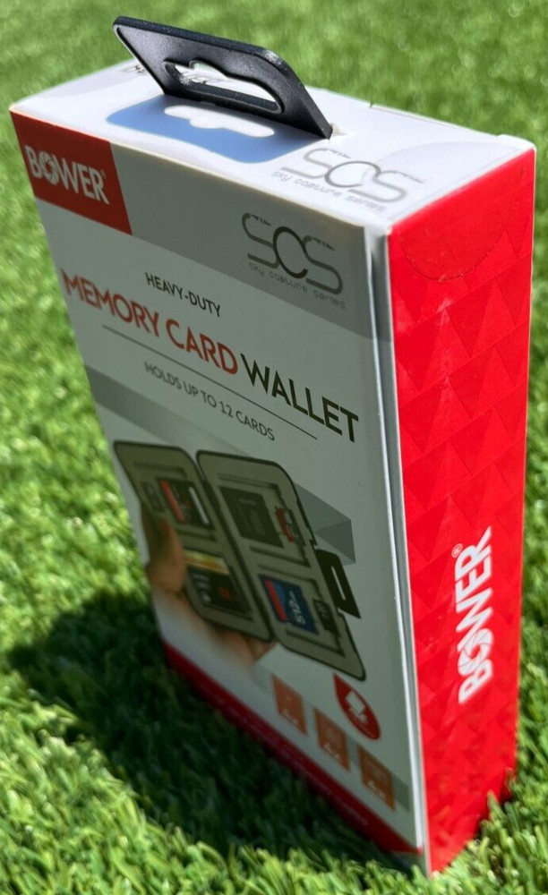 BOWER HEAVY DUTY MEMORY CARD WALLET